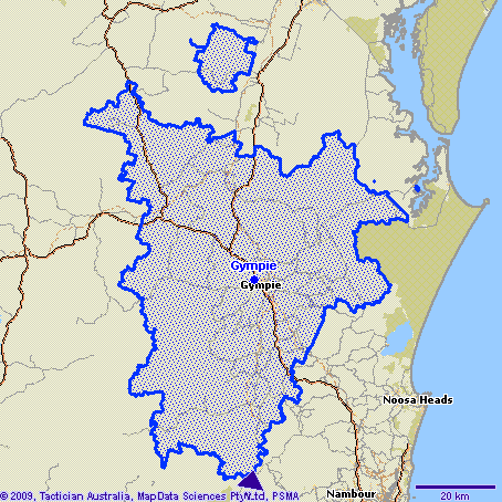 Gympie Map